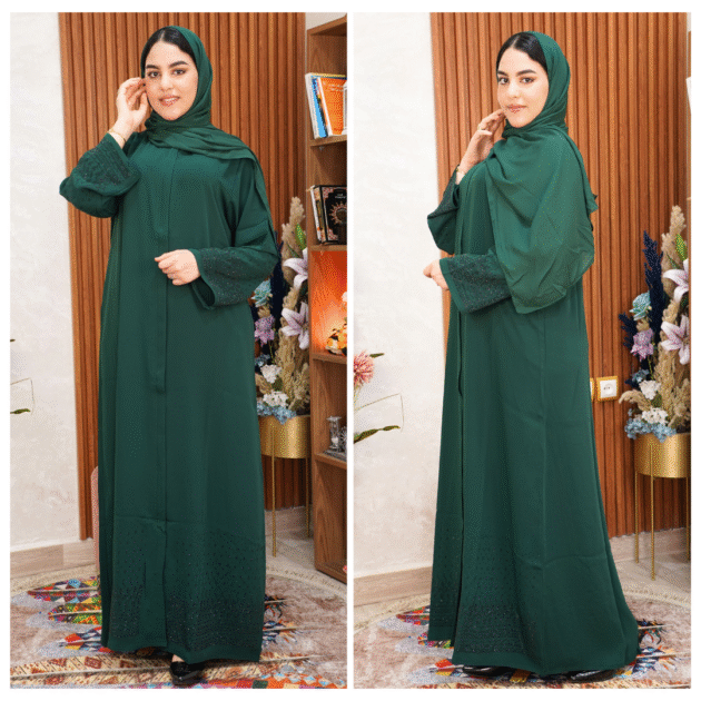 عباية إماراتية ستراس بالفولار